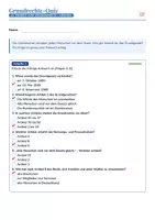 Vorschau - Arbeitsblätter - Grundrechte-Quiz | 12 Fragen zum Grundgesetz | Klasse 8–9 | mit Lösung - Seite 2