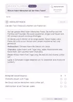 Vorschau - Stundenentwürfe - Warum feiern Menschen auf der Welt Feste? Einzelne Sachunterrichtsstunden mit Lösungen - Seite 2