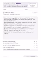 Vorschau - Stundenentwürfe - Wie wurden Höhlenmalereien gemacht? Einzelne Sachunterrichtsstunden mit Lösungen - Seite 2