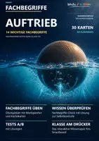 Vorschau - Arbeitsblätter - ⚓ 14 FACHBEGRIFFE | Auftrieb | Karteikarten + Wortspeicher + Swap It Klassensatz + Übungsblatt + Test A/B + Lösungen + Smartboard-Quiz 🎮 - Deckblatt