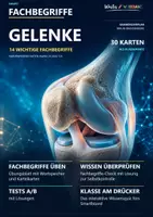 Vorschau - Arbeitsblätter - 🦵 14 FACHBEGRIFFE | Gelenke | Karteikarten + Wortspeicher + Swap It Klassensatz + Übungsblatt + Test A/B + Lösungen + Smartboard-Quiz 🎮 - Deckblatt