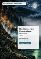 Vorschau - Klassenarbeiten - Die Geister am Mummelsee – Klassenarbeit - Deckblatt