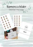 Vorschau - Anderer Materialtyp - Namensschilder Otterklasse - Deckblatt