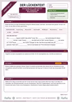 Vorschau - Arbeitsblätter - Diktat: Das Turnier am Wochenende | Diktattext, Lückentext, Fehlersuche und Lösung | Klasse 7/8 - Seite 1