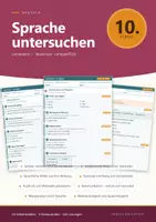 Vorschau - Arbeitsblätter - Grammatik Deutsch 10 Realschule - Deckblatt