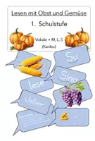 Vorschau - Präsentationen/Tafelbilder - Blitzlesen 1. Klasse - Silben & Wörter I Karibu M,L,S - Deckblatt