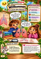 Vorschau - Lehrwerke/Schulbücher - Lernheft: Die Lunge & die Atmung
Menschlicher Körper | Sachunterricht - Seite 2