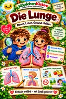 Vorschau - Lehrwerke/Schulbücher - Lernheft: Die Lunge & die Atmung
Menschlicher Körper | Sachunterricht - Deckblatt