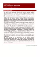 Vorschau - Arbeitsblätter - Römische Republik - Caesar, Rom & der Senat - Seite 1