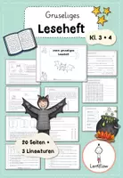 Vorschau - Arbeitsblätter - Leseheft Halloween, Herbst | Kl. 1 - 4 - Seite 1