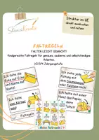 Vorschau - Fördermaterial/Inklusion - Faltregeln für jede Jahrgangsstufe - Deckblatt