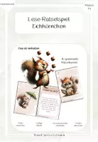 Vorschau - Spiele - Eichhörnchen - Lese-Rätselspiel - Deckblatt