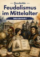 Vorschau - Arbeitsblätter - Feudalismus im Mittelalter – Lehenswesen, Grundherrschaft & Stände - Deckblatt