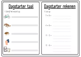 Voorbeeld - Dagstarters Tweede Leerjaar | L2 | Groep 4 - deel 2 - Pagina 2