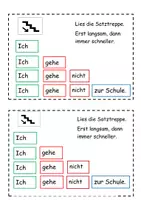 Vorschau - Arbeitsblätter - Klaro DaZ- und Förder Sätze bauen - Verneinung - Seite 1