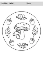 Vorschau - Mal- und Bastelvorlagen - Ausmalbilder - Herbst - Seite 3