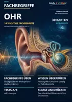 Vorschau - Arbeitsblätter - 👂 14 FACHBEGRIFFE | Ohr | Karteikarten + Wortspeicher + Swap It Klassensatz + Übungsblatt + Test A/B + Lösungen + Smartboard-Quiz 🎮 - Deckblatt