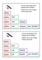 Vorschau - Fördermaterial/Inklusion - Klaro DaZ- und Förder Sätze bauen - Fragesätze - Seite 3