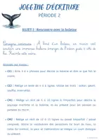Aperçu - Outils du professeur - PERIODE 2 JOGGING D’ÉCRITURE OCEAN - Page 2