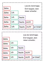 Vorschau - Arbeitsblätter - Klaro DaZ- und Förder Sätze bauen - Fragen verneinen - Seite 3