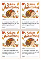 Vorschau - Bildkarten - Schöne Herbstferien - 4 Feriengrüße - Seite 2
