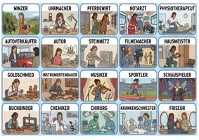 Vorschau - Bildkarten - Berufe entdecken – 80 Bildkarten - Seite 3