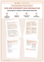 Vorschau - Arbeitsblätter - Klasse 5 · Geschichte · Steinzeit & Ägypten - Deckblatt