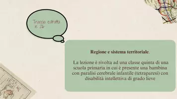 anteprima - Programmi scolastici / Materiali per docenti - Scheletro lezione simulata Concorso docenti primaria - Pagina 1