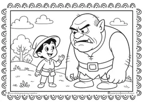 Vista previa - Manualidades / Dibujos para colorear - PROYECTO LOS VILLANOS DE CUENTOS LOS OGROS - página 3