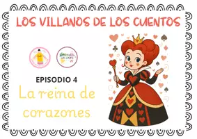 Vista previa - Hojas de trabajo - PROYECTO LOS VILLANOS DE CUENTOS LA REINA DE CORAZONES - página 1