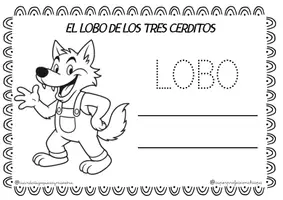 Vista previa - Hojas de trabajo - PROYECTO LOS VILLANOS DE LOS CUENTOS LOS LOBOS - página 2