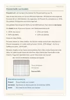 Vorschau - Unterrichtsreihen - Prozente im Alltag – Arbeitsheft in einfacher Sprache | Förderschule, Inklusion & DaZ | Klasse 7–9 - Seite 3