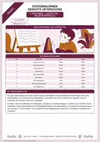 Vorschau - Arbeitsblätter - Stationenlernen Deutsch XXL | Alle 16 Stationsläufe für die Sekundarstufe I | Klasse 5 bis 9 - Seite 3