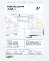 anteprima - Esercizi - Moltiplicazione e divisione in colonna – stazioni - Pagina di copertina