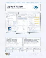 anteprima - Esercizi - Capire le frazioni – 5 stazioni, 5ª e 1ª media - Pagina di copertina