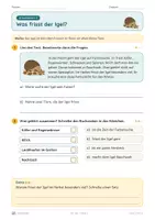 Vorschau - Unterrichtsreihen - Der Igel · Klasse 2 · Übungspack - Seite 2