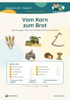 Vorschau - Unterrichtsreihen - Vom Korn zum Brot · Klasse 3 · Bündel: Standard + luftige Fassung - Seite 1