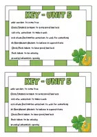 Vorschau - Arbeitsblätter - Luck - Superstitions - Vocabulary Worksheet - Seite 1