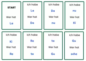 Vorschau - Spiele - Lesespiel Ich habe - Wer hat: Silbenlesen - Seite 3