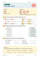 Vorschau - Unterrichtsreihen - Ein Apfel, viele Äpfel · Klasse 2 · Übungspack - Seite 1