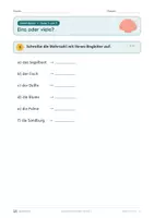 Vorschau - Unterrichtsreihen - Ein Apfel, viele Äpfel · Klasse 2 · Übungspack · luftige Fassung (mehr Platz zum Schreiben) - Seite 3