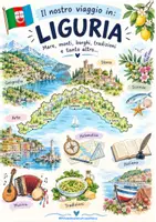 anteprima - Materiale di supporto/inclusione - Viaggio Attorno All’Italia_ Liguria - Pagina di copertina