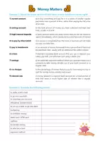 Vorschau - Arbeitsblätter - Money Matters: Vocab Worksheet with Financial Terms (B2 Level, way2go! 8) - Seite 1