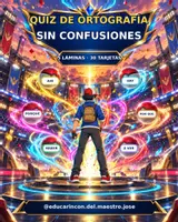Vista previa - Hojas de trabajo - Quiz de ortografía - Portada