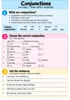 Vorschau - Arbeitsblätter - Conjunctions – Merkblatt & Übungsblätter | Englische Konjunktionen - Seite 2