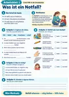Vorschau - Unterrichtsreihen - Erste Hilfe Grundschule – Freebie mit 3 Arbeitsblättern Klasse 3/4 - Seite 3