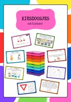 Voorbeeld - Klassenmanagement | klaarwerk | kiesdoosjes oktober - Voorblad