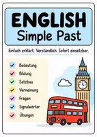 Vorschau - Präsentationen/Tafelbilder - Simple Past – Einführungsfolien | Englisch - Deckblatt