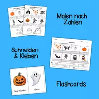 Vorschau - Arbeitsblätter - Englische Halloween words Aktivitäten & Arbeitsblätter - Seite 1