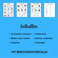 Vorschau - Arbeitsblätter - Englische Halloween words Aktivitäten & Arbeitsblätter - Seite 2